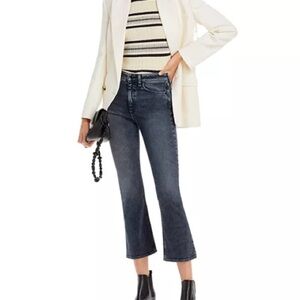 Rag & Bone Nina High Rise Ankle Flare Women's Dark Wash Jeans size 24